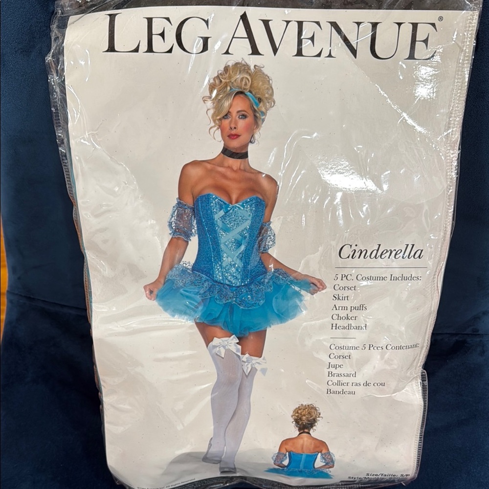Leg Avenue Cinderella Kids Costume - Blue